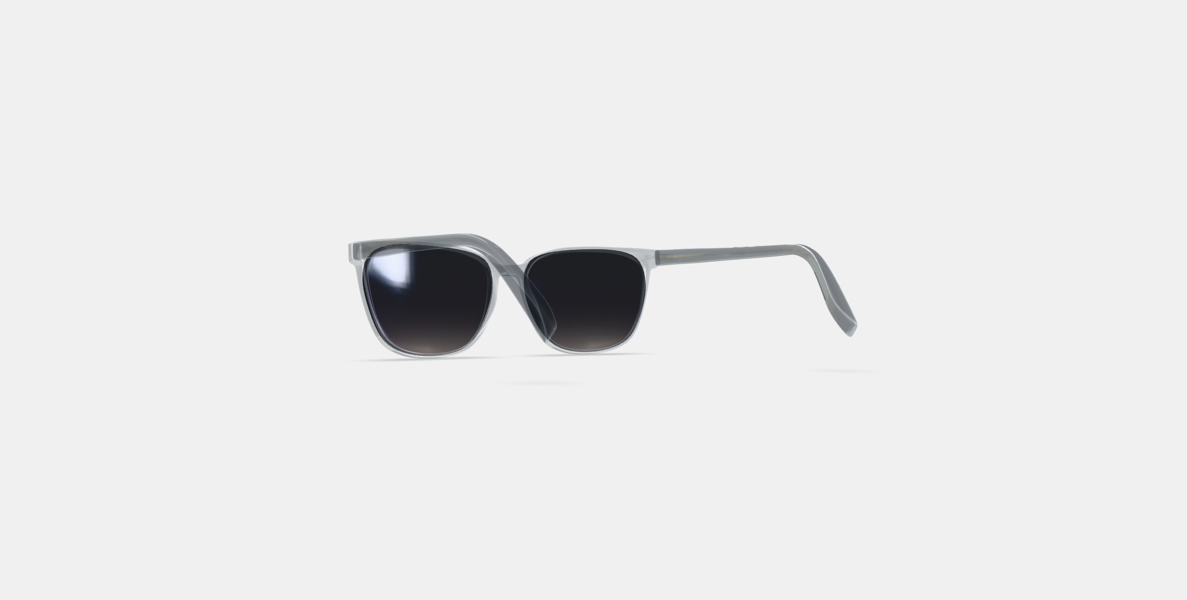 Esme Sunglasses in Crystal 3D model_16