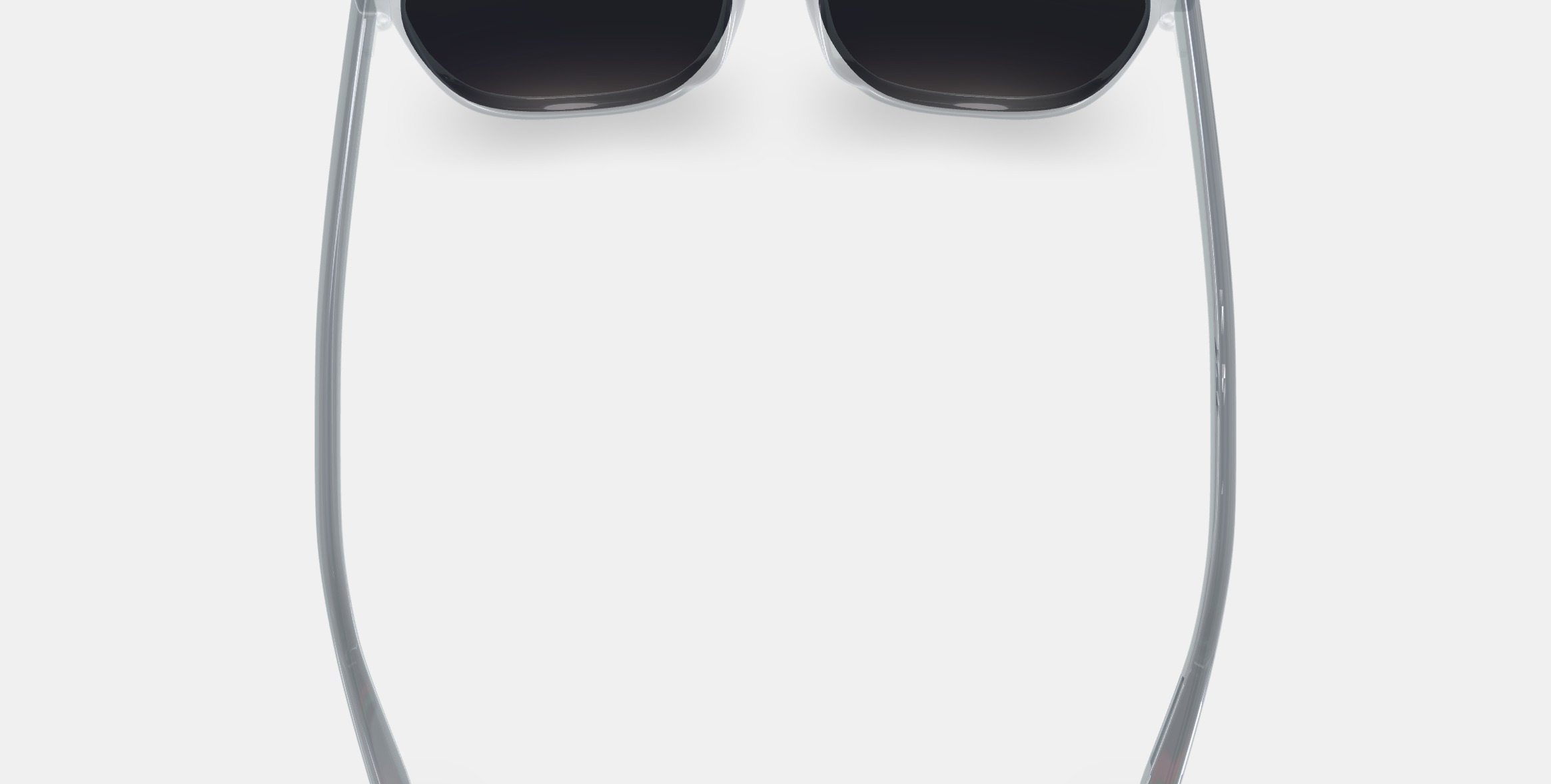 Esme Sunglasses in Crystal 3D model_3