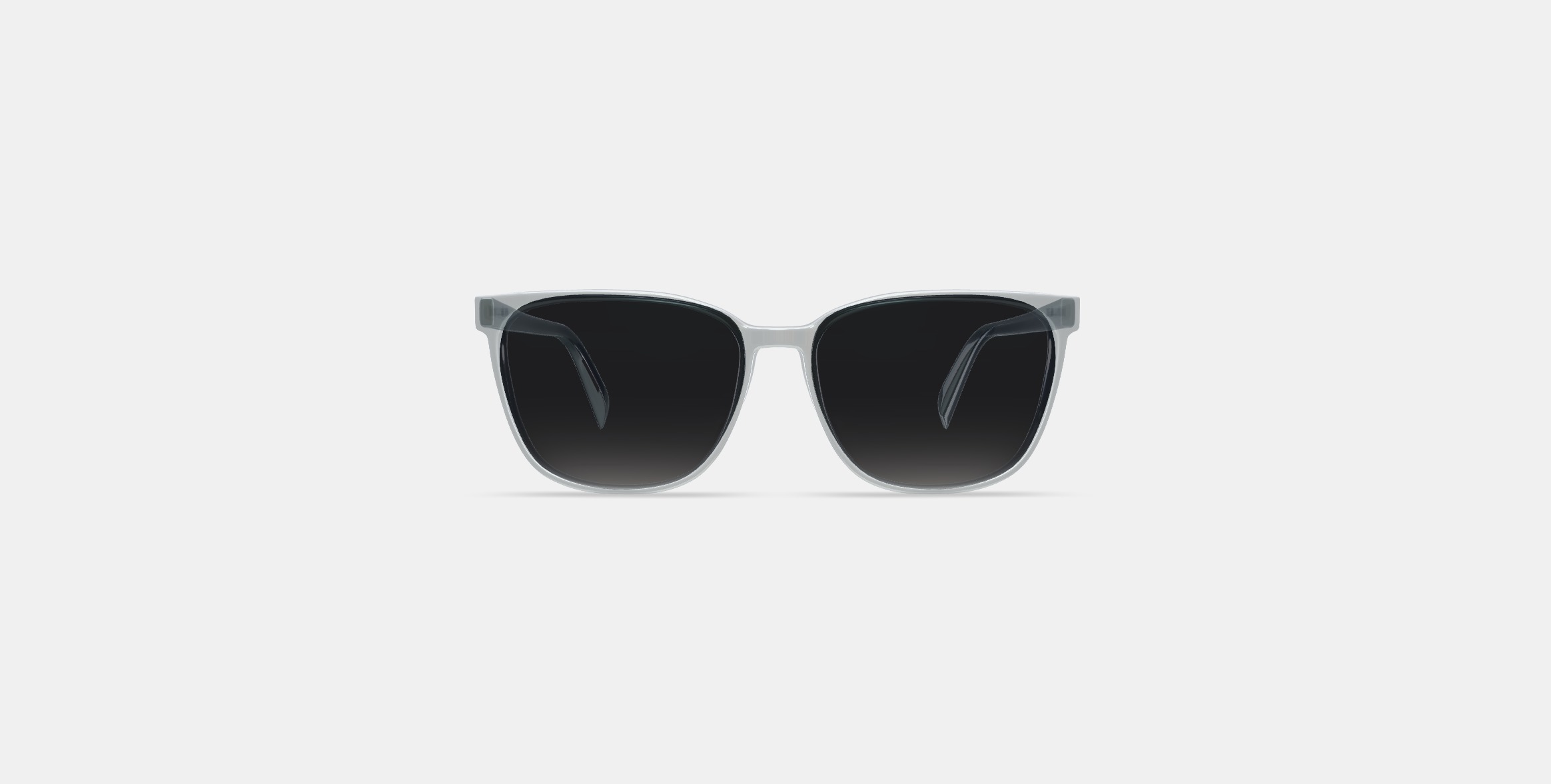 Esme Sunglasses in Crystal 3D model_10