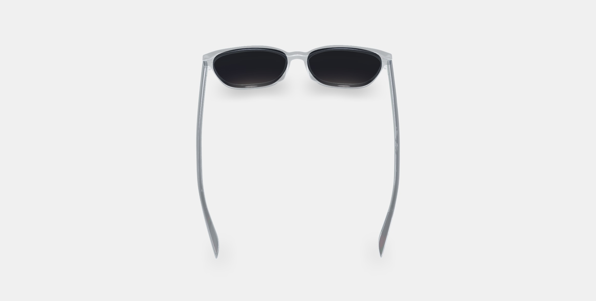 Esme Sunglasses in Crystal 3D model_4