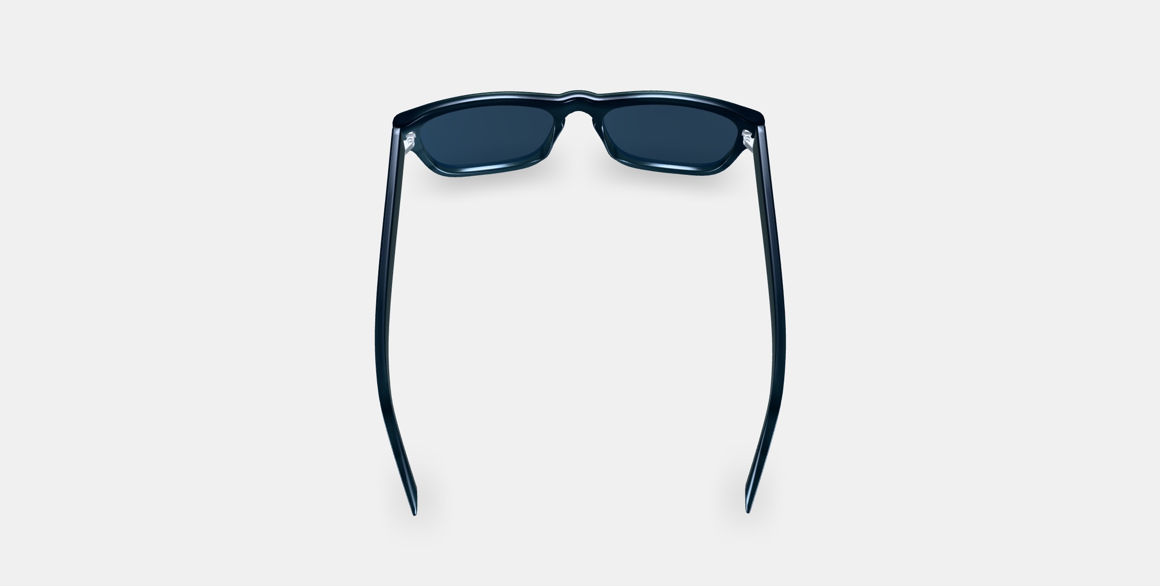 Roosevelt Sunglasses in Striped Pacific 3D model_3