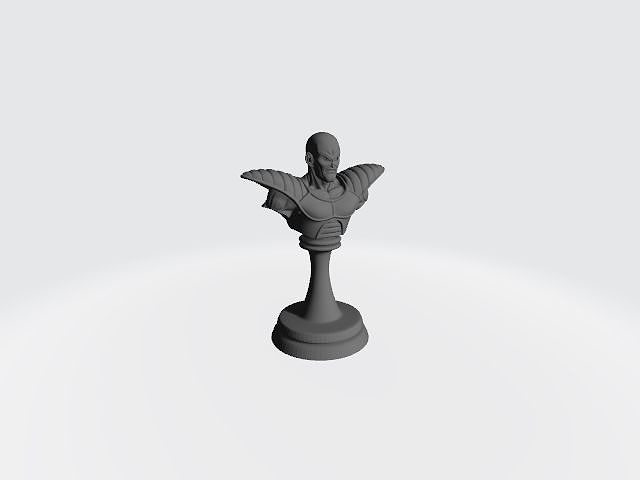DBZ Chess Piece Light Square Rook 3D print model