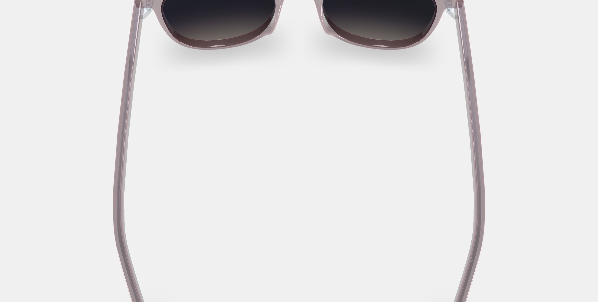 Durand Low Bridge Fit Sunglasses in Rose Water 3D model_5