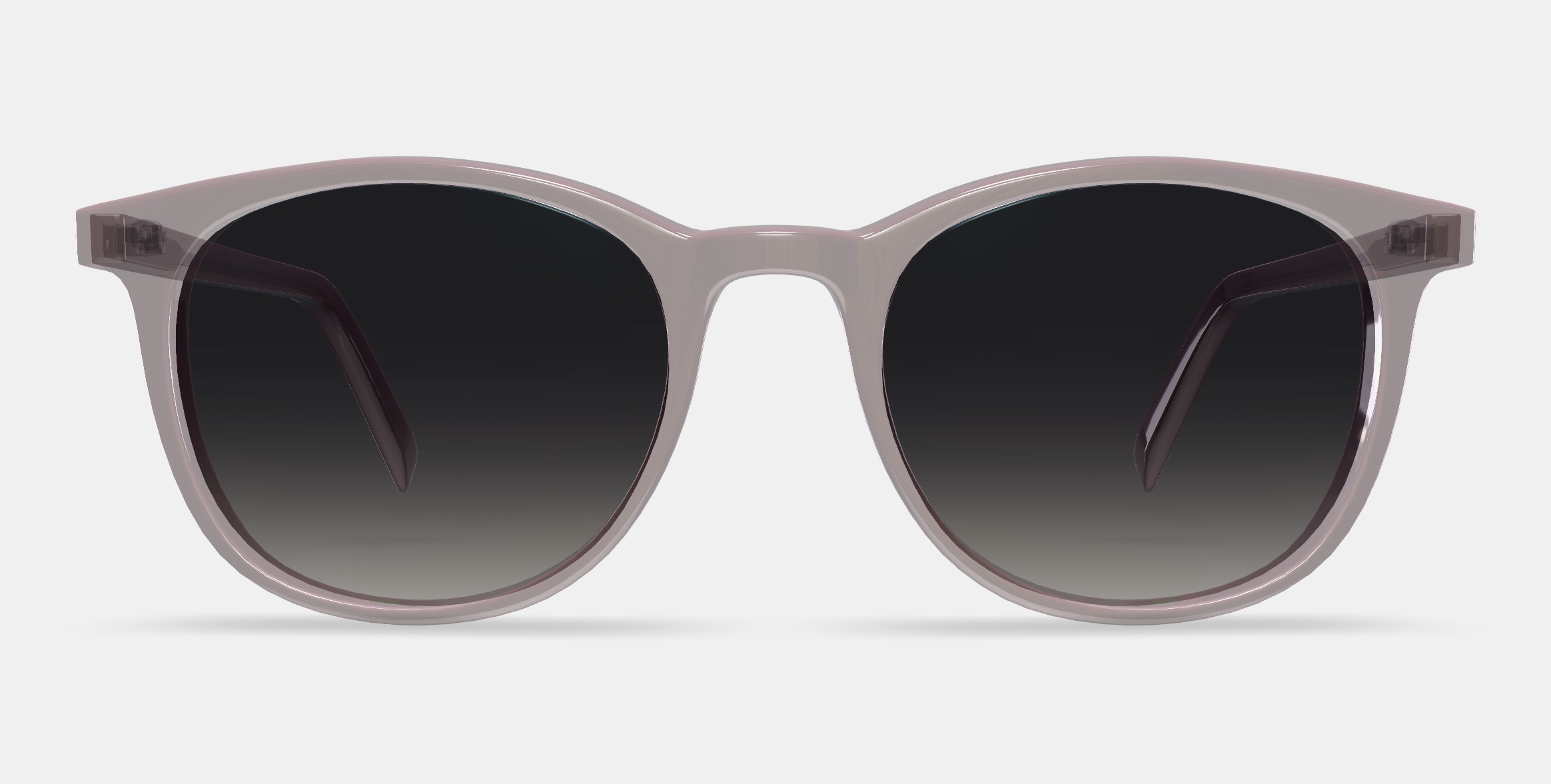 Durand Low Bridge Fit Sunglasses in Rose Water 3D model_11