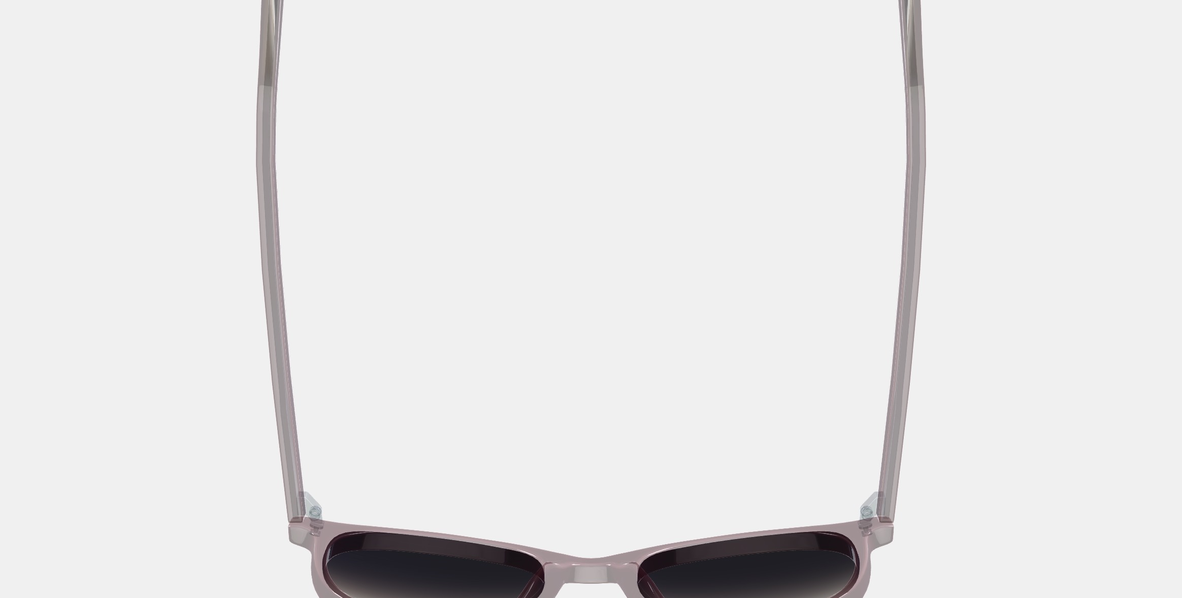 Durand Low Bridge Fit Sunglasses in Rose Water 3D model_8