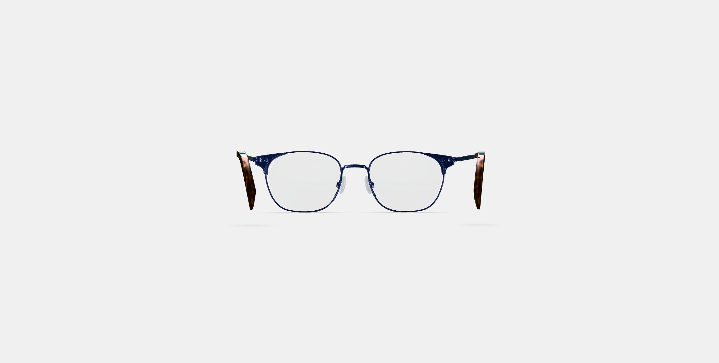 Heyward Eyeglasses in Brushed Navy 3D model_14