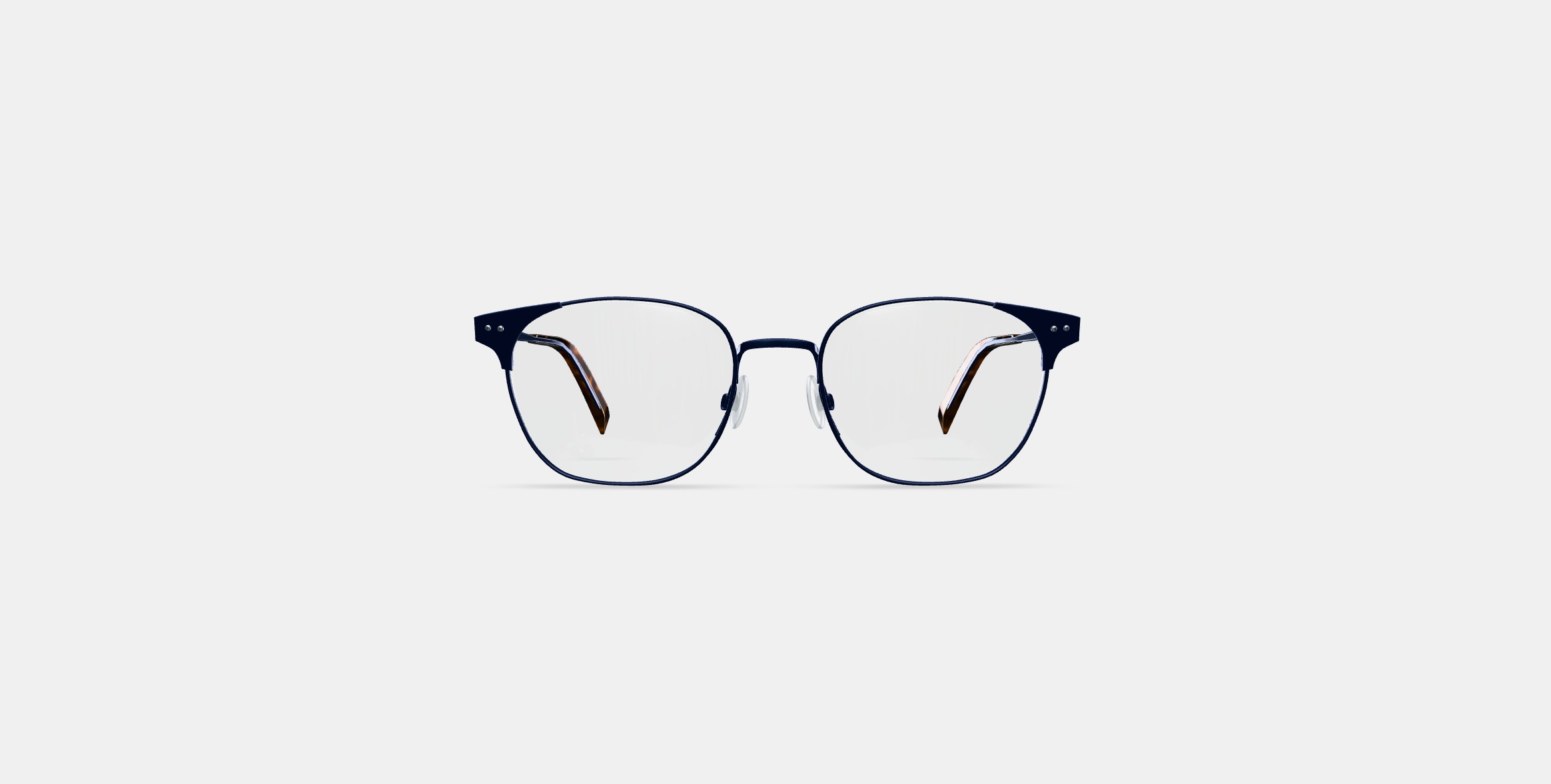 Heyward Eyeglasses in Brushed Navy 3D model_10