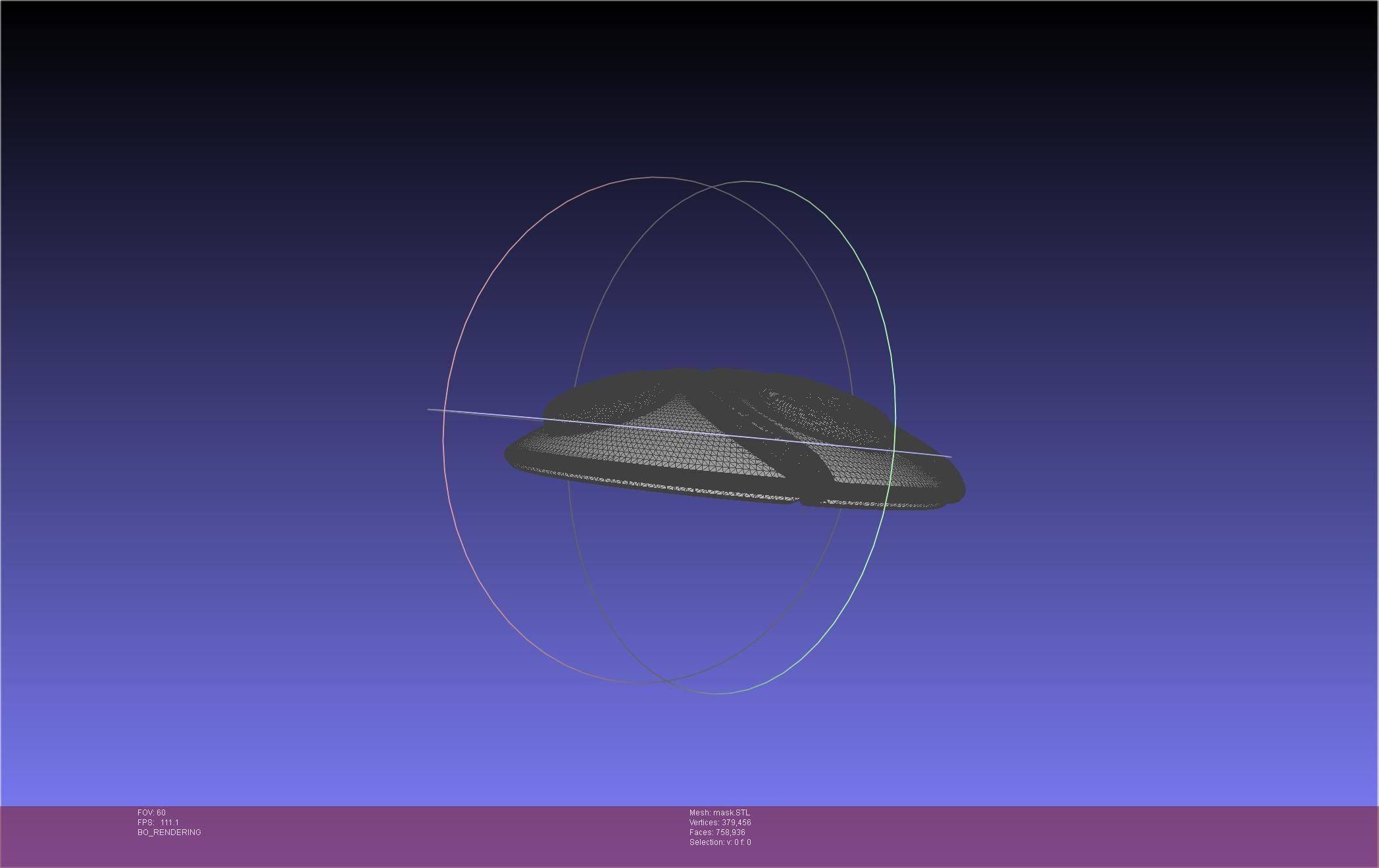 Mononoke Mask 3D print model_33