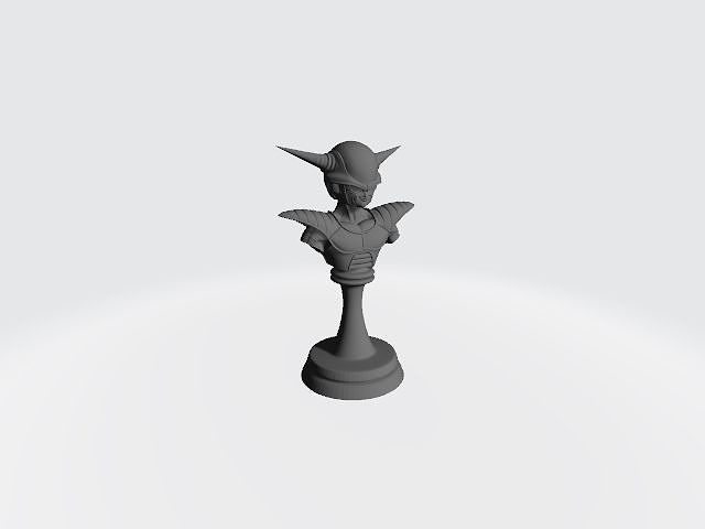 DBZ Chess Piece Dark Square Queen 3D print model