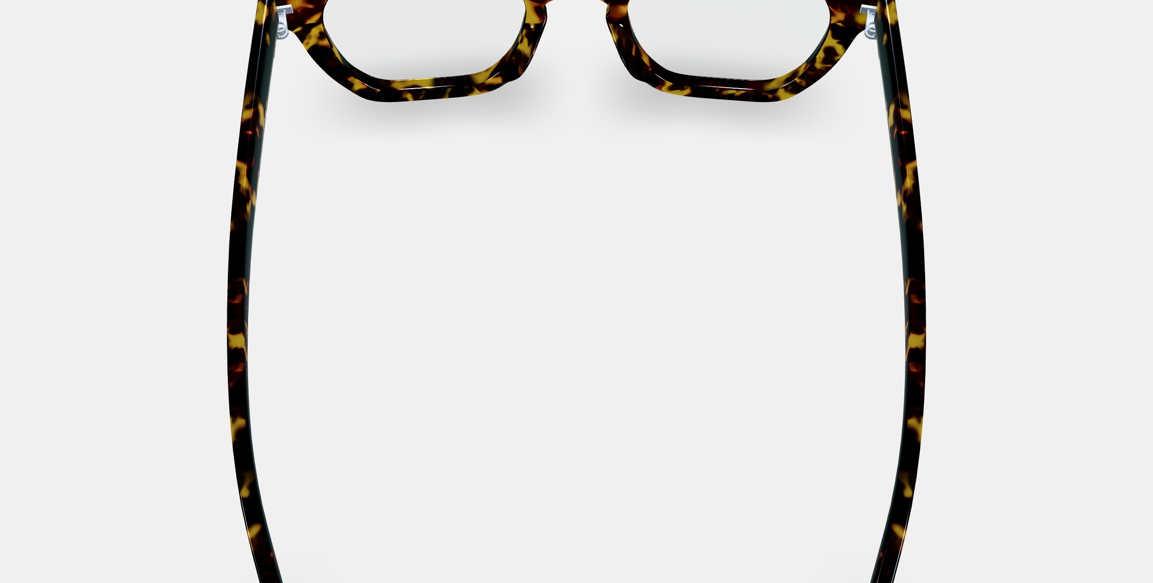 Terrell Eyeglasses in Black Oak Tortoise 3D model_3