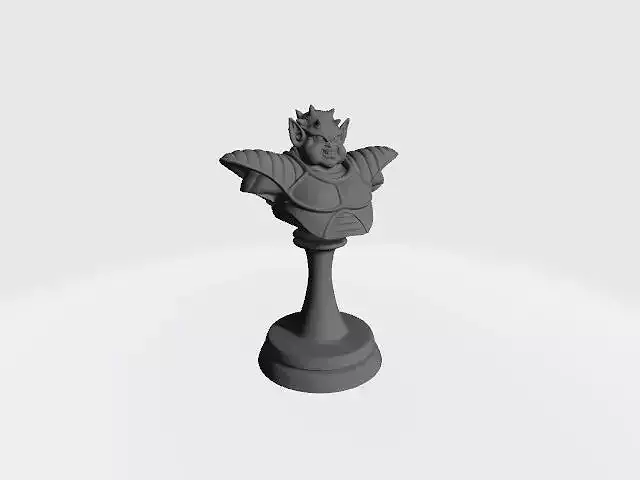 DBZ Chess Piece Dark Square Bishop