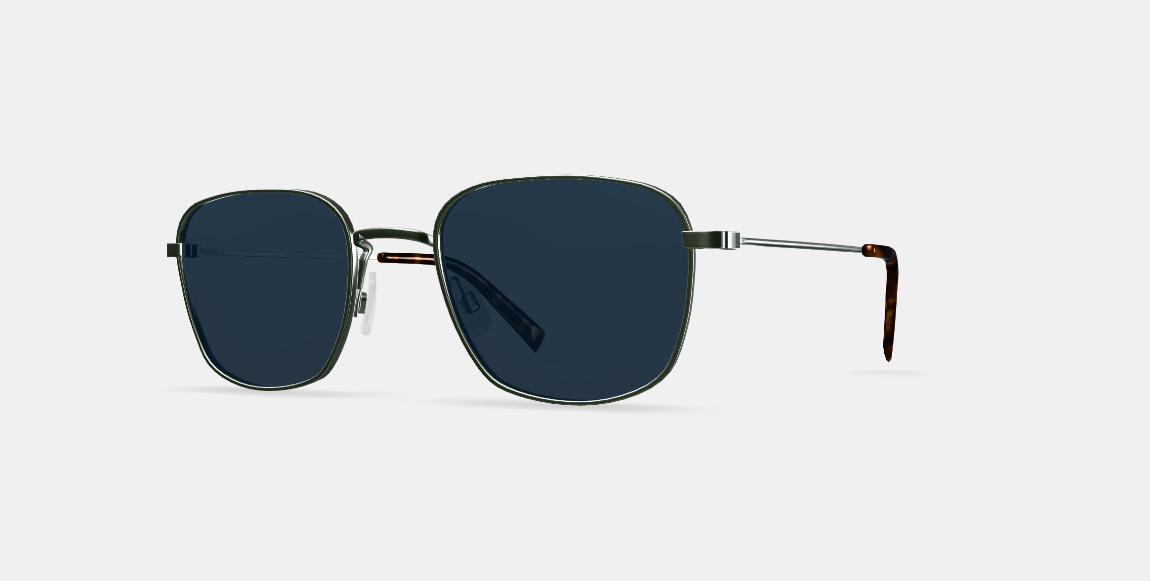 Blount Sunglasses in Antique Silver 3D model_13