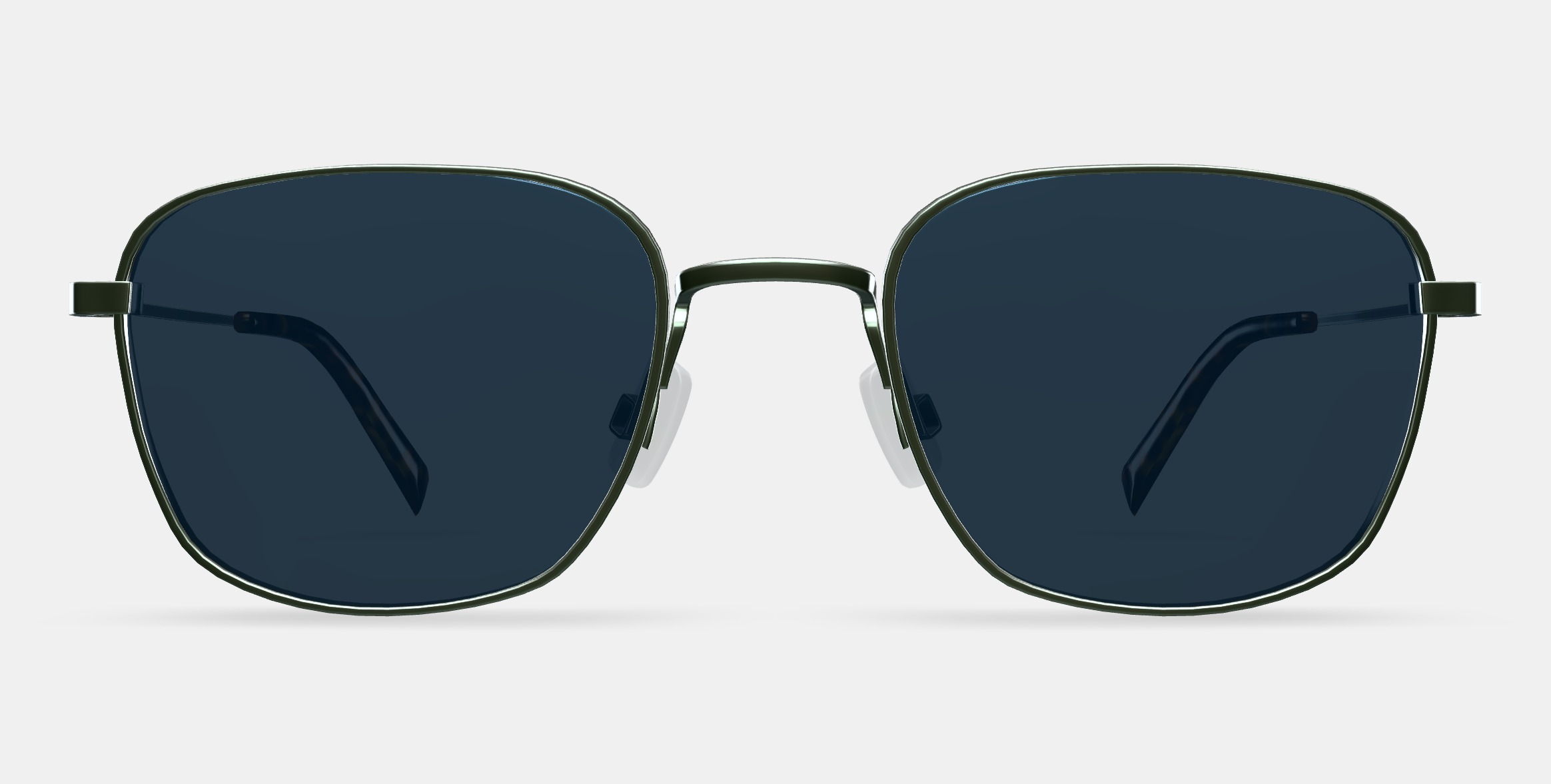 Blount Sunglasses in Antique Silver 3D model_11