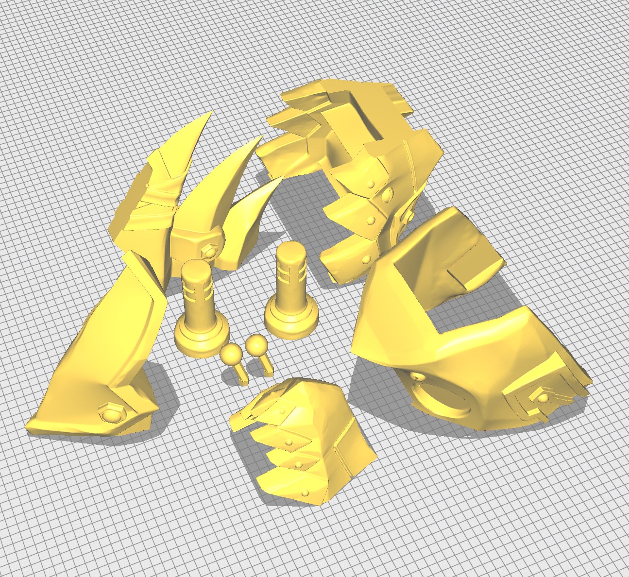 Jinx Rhino Launcher Arcane League Of Legends 3D print model_14