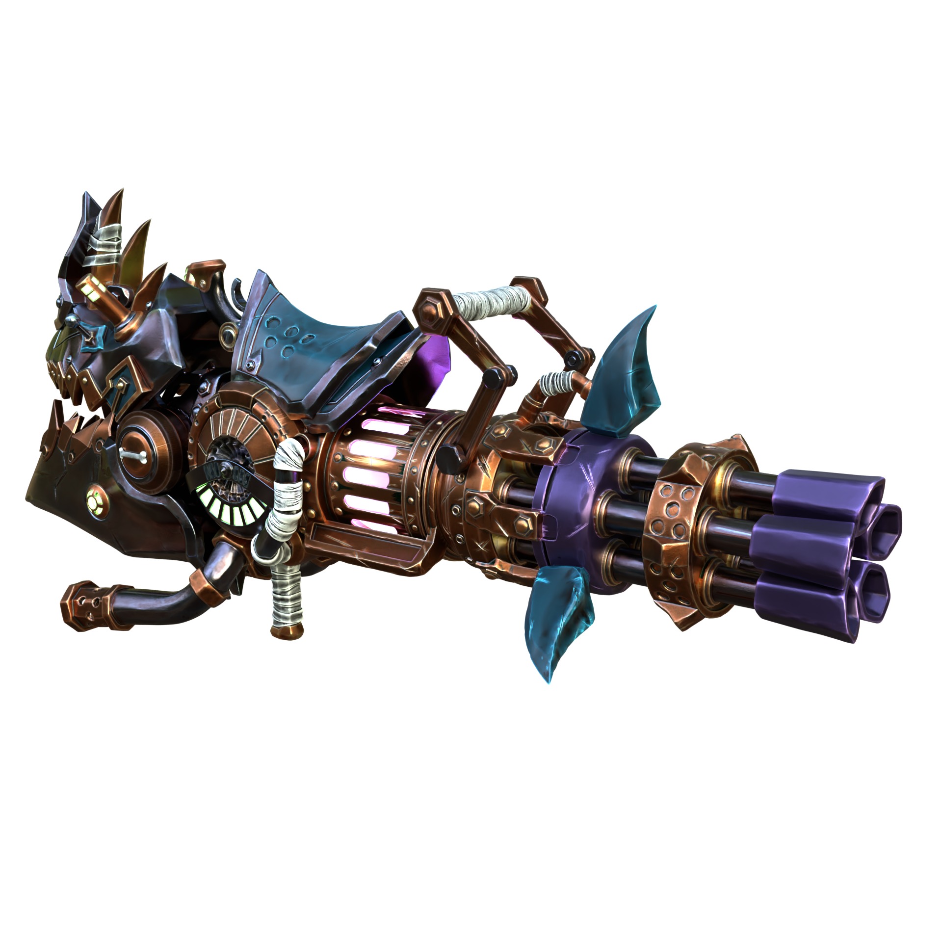 Jinx Rhino Launcher Arcane League Of Legends 3D print model_21