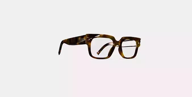 Whitten Eyeglasses in Cognac Tortoise