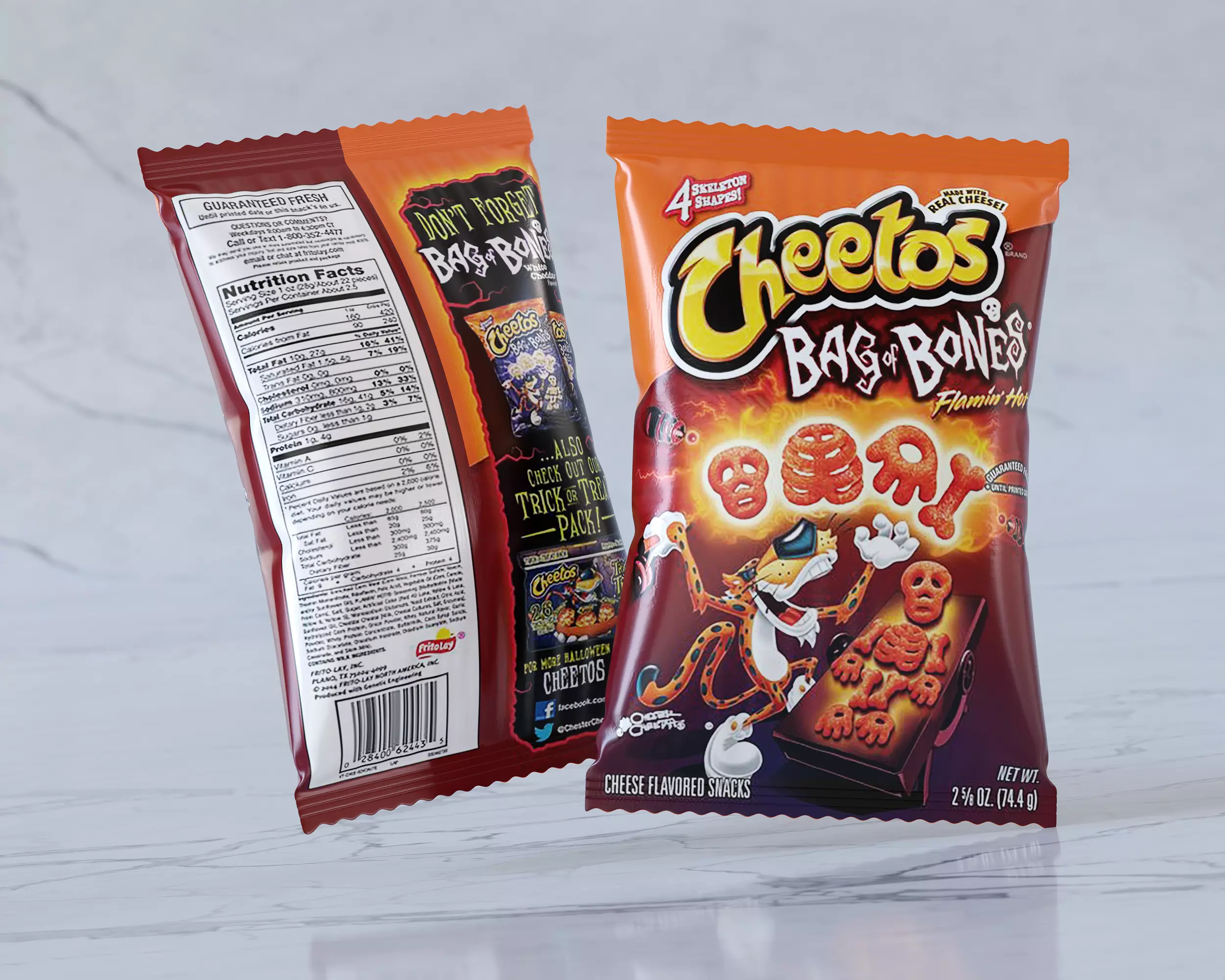 Snack Package 3D model_0