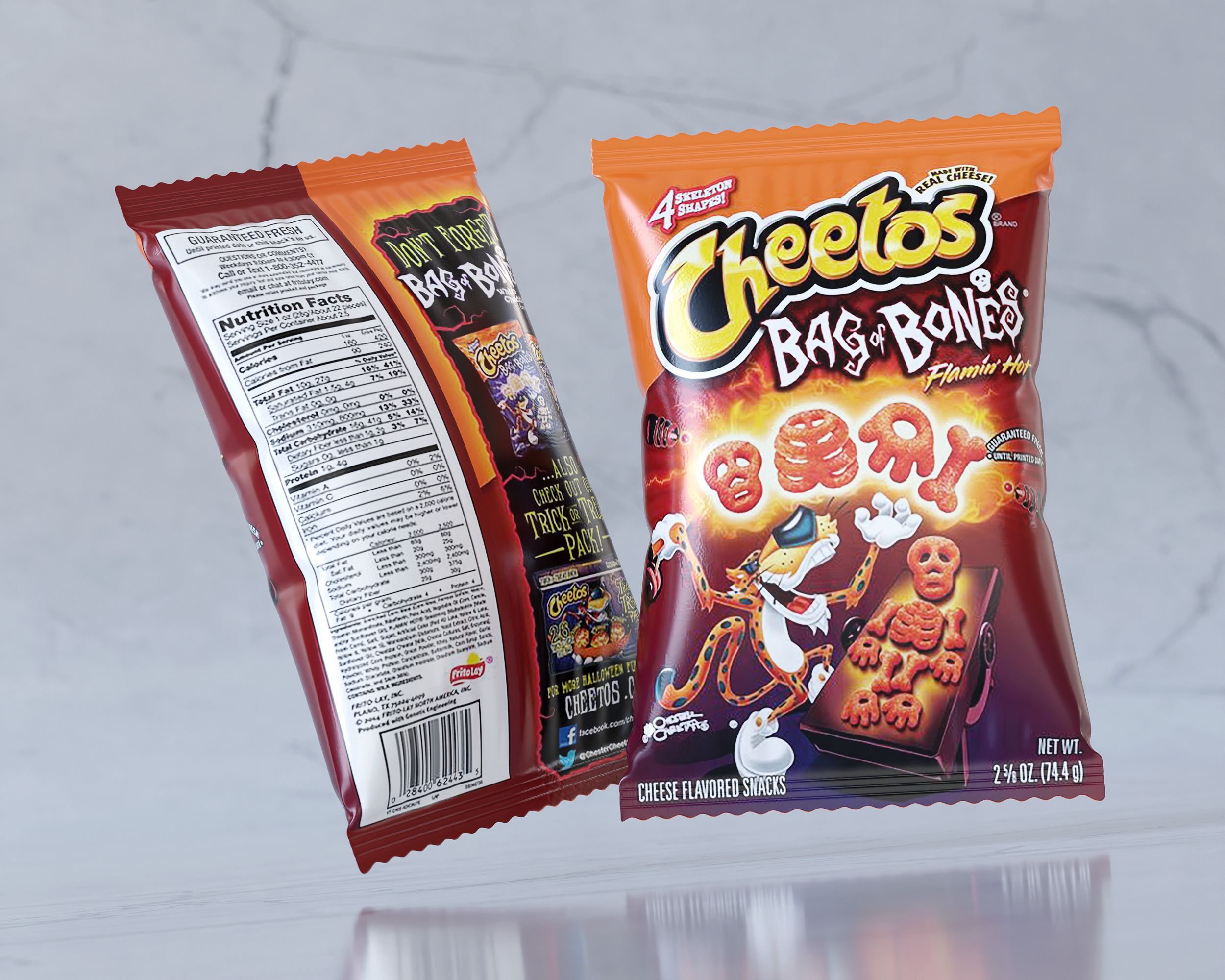 Snack Package 3D model_5