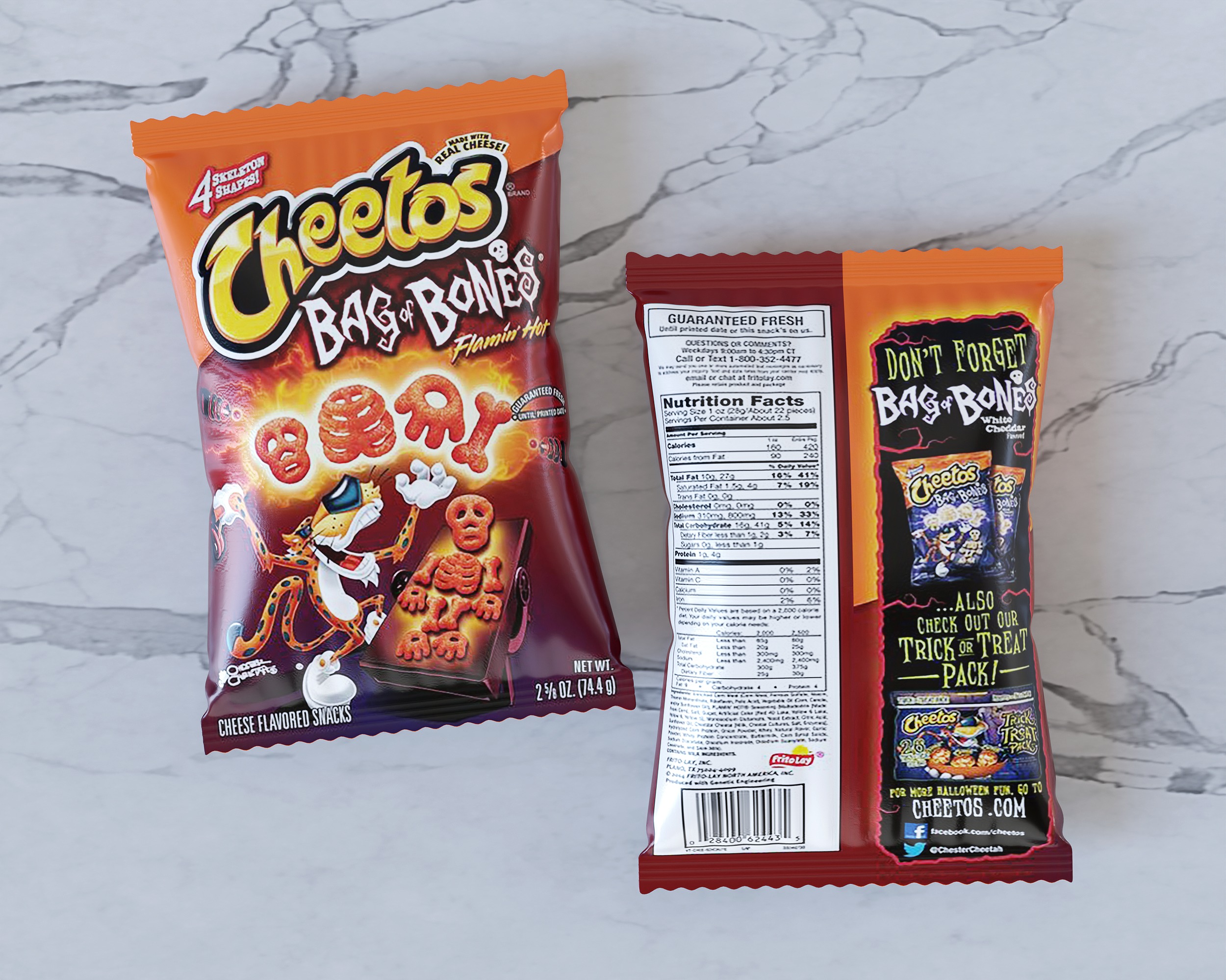 Snack Package 3D model_1