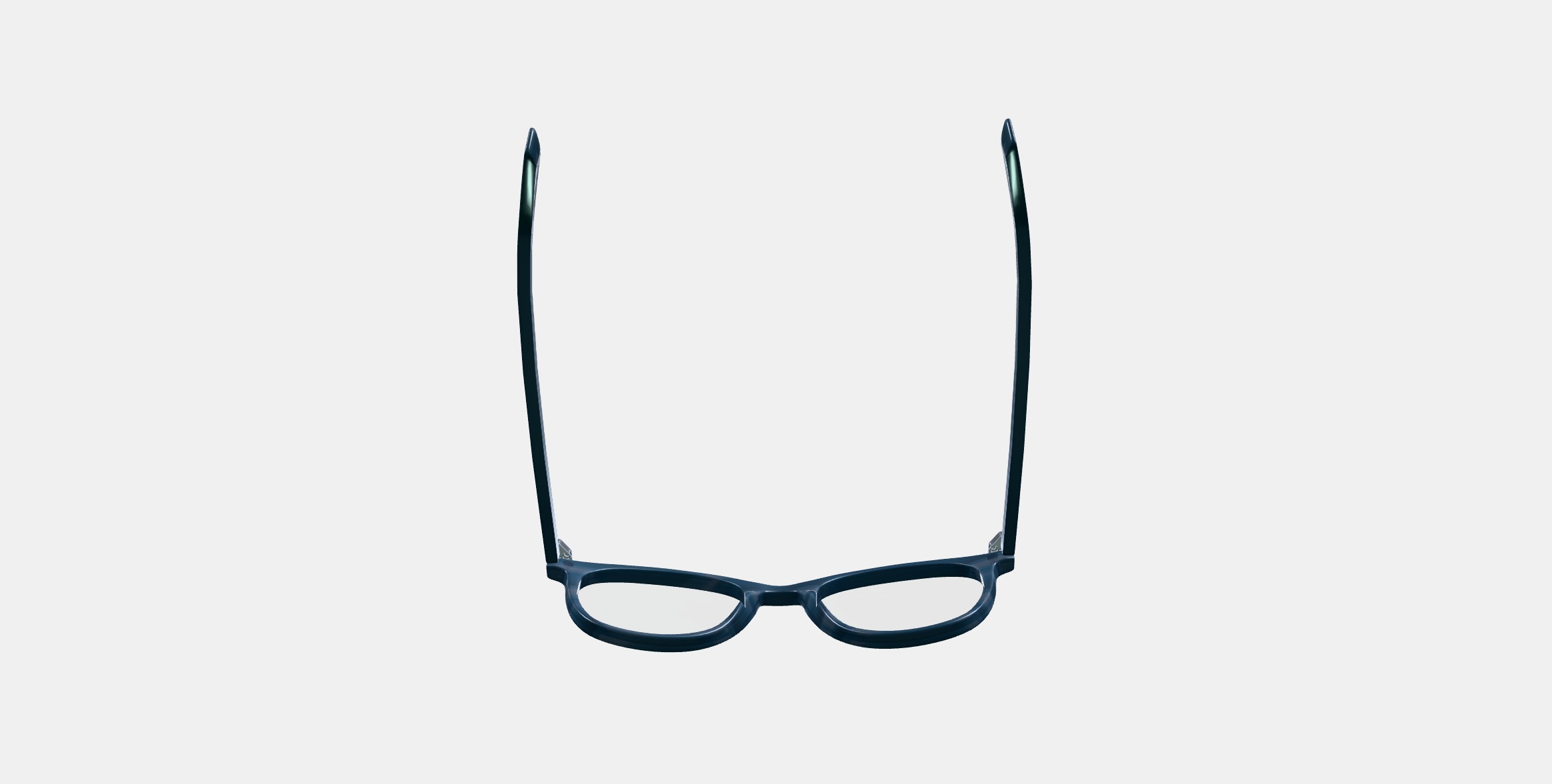 Durand Eyeglasses in Striped Pacific 3D model_7
