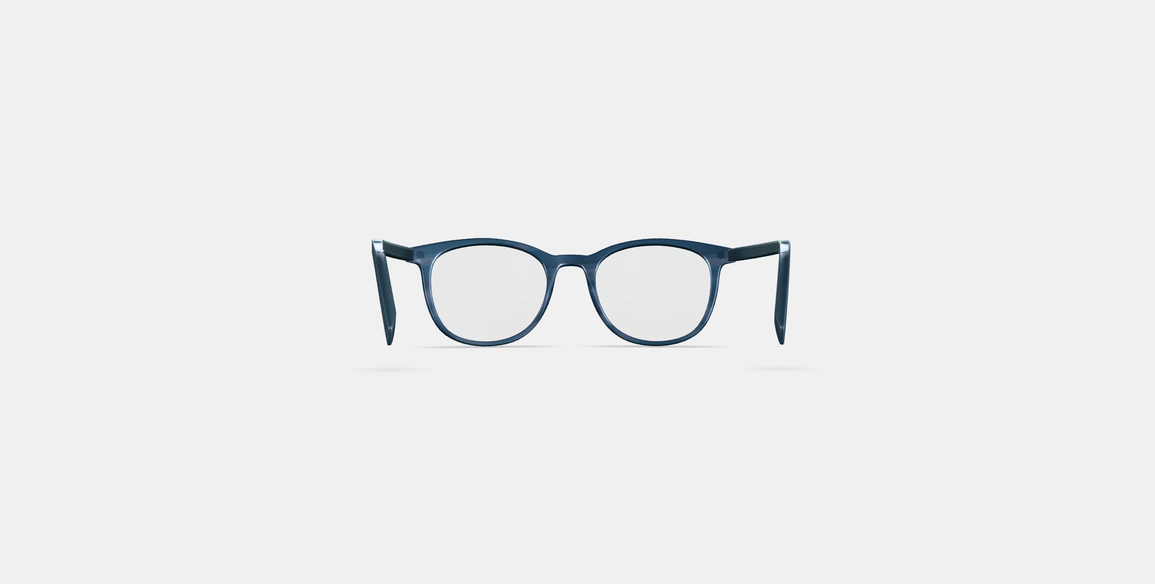 Durand Eyeglasses in Striped Pacific 3D model_14