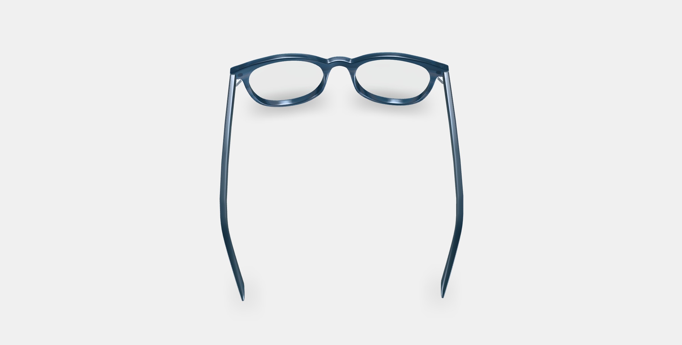 Durand Eyeglasses in Striped Pacific 3D model_3