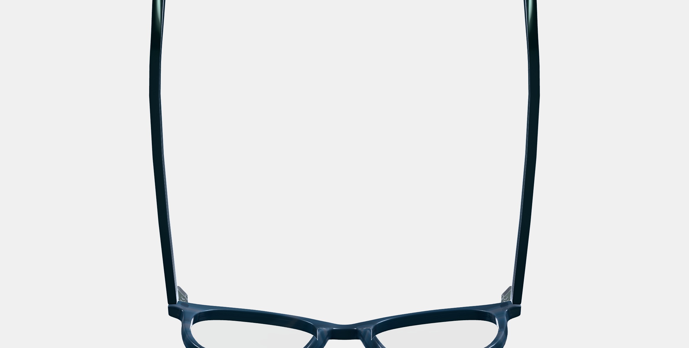 Durand Eyeglasses in Striped Pacific 3D model_8