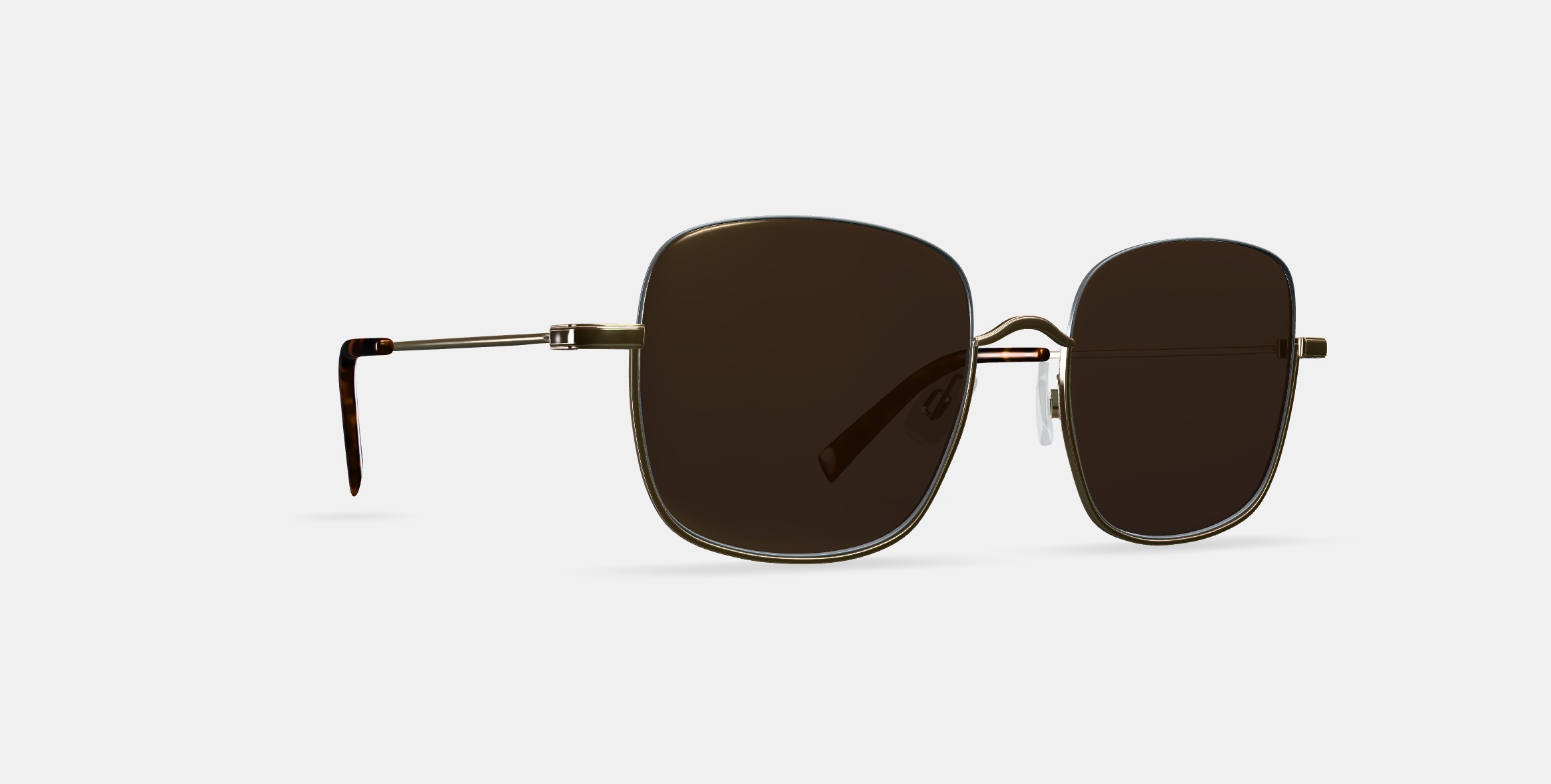 Eloisa Sunglasses in Riesling 3D model_9