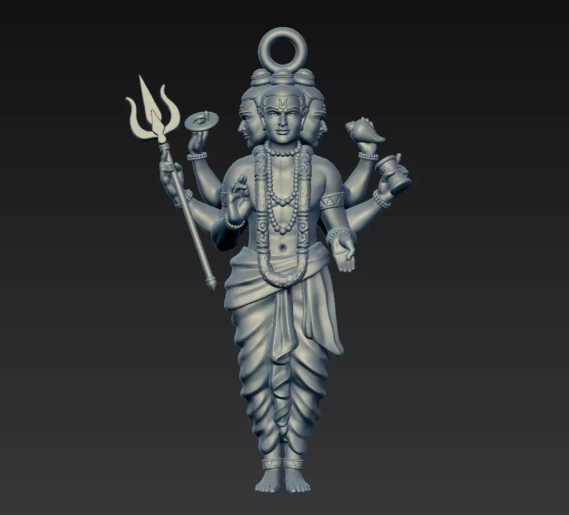 Brahma 3d printable ThaoMahaBrama god 3D print model_0