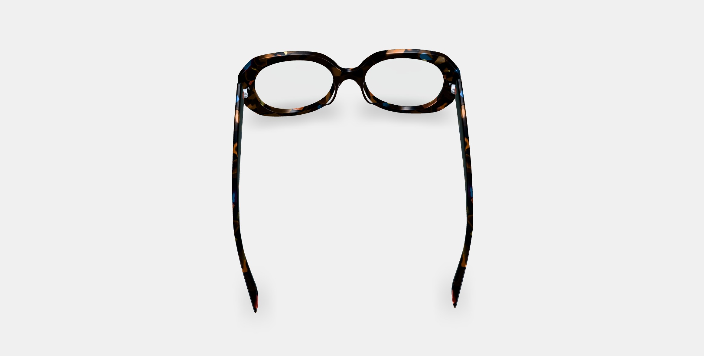 Rosetta Eyeglasses in Amalfi Tortoise 3D model_2