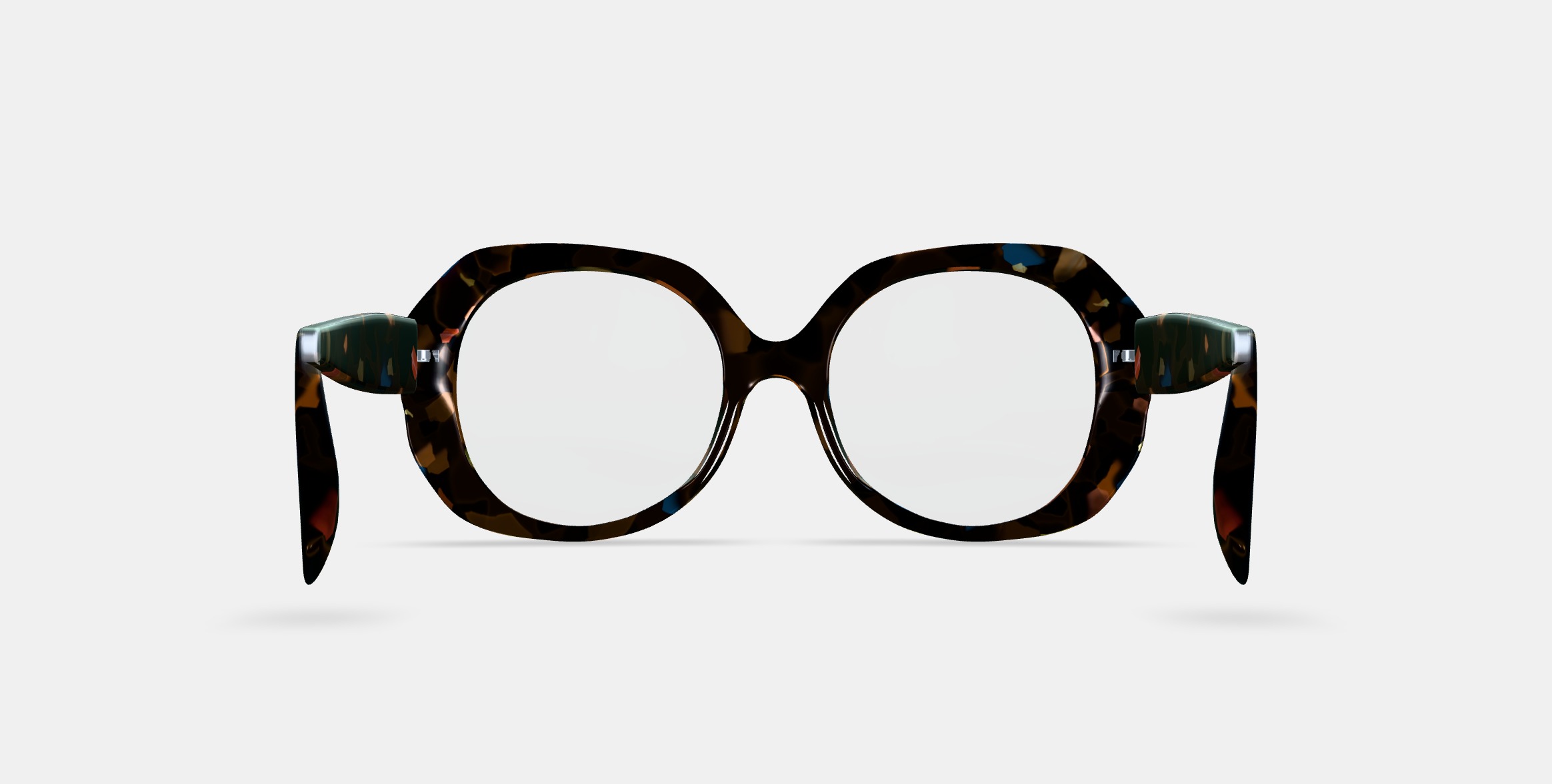 Rosetta Eyeglasses in Amalfi Tortoise 3D model_15