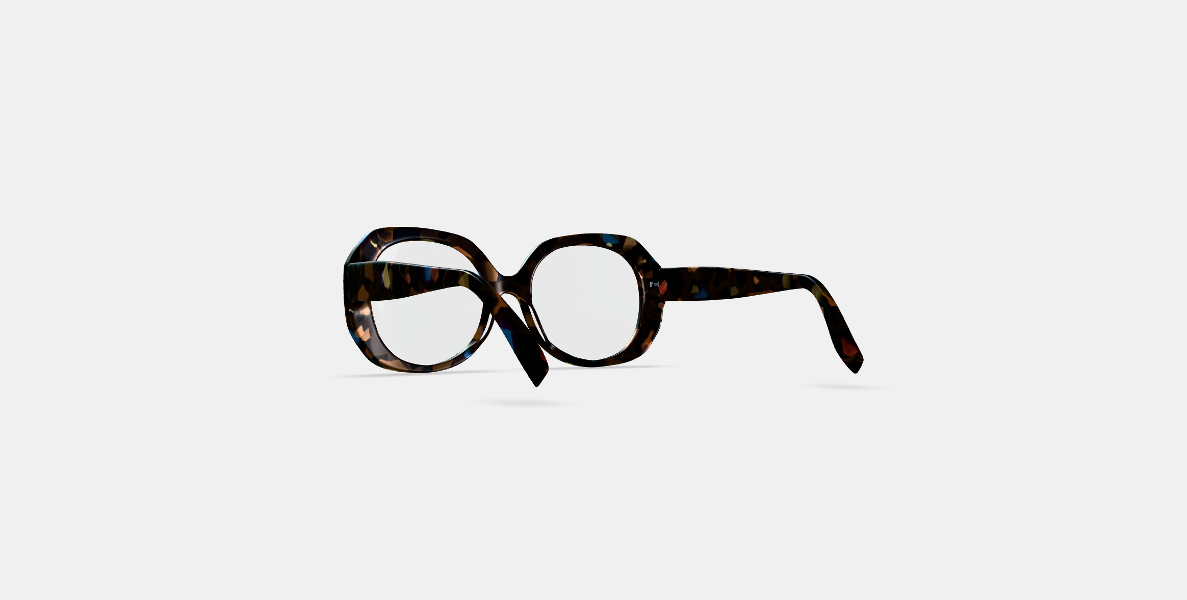 Rosetta Eyeglasses in Amalfi Tortoise 3D model_16