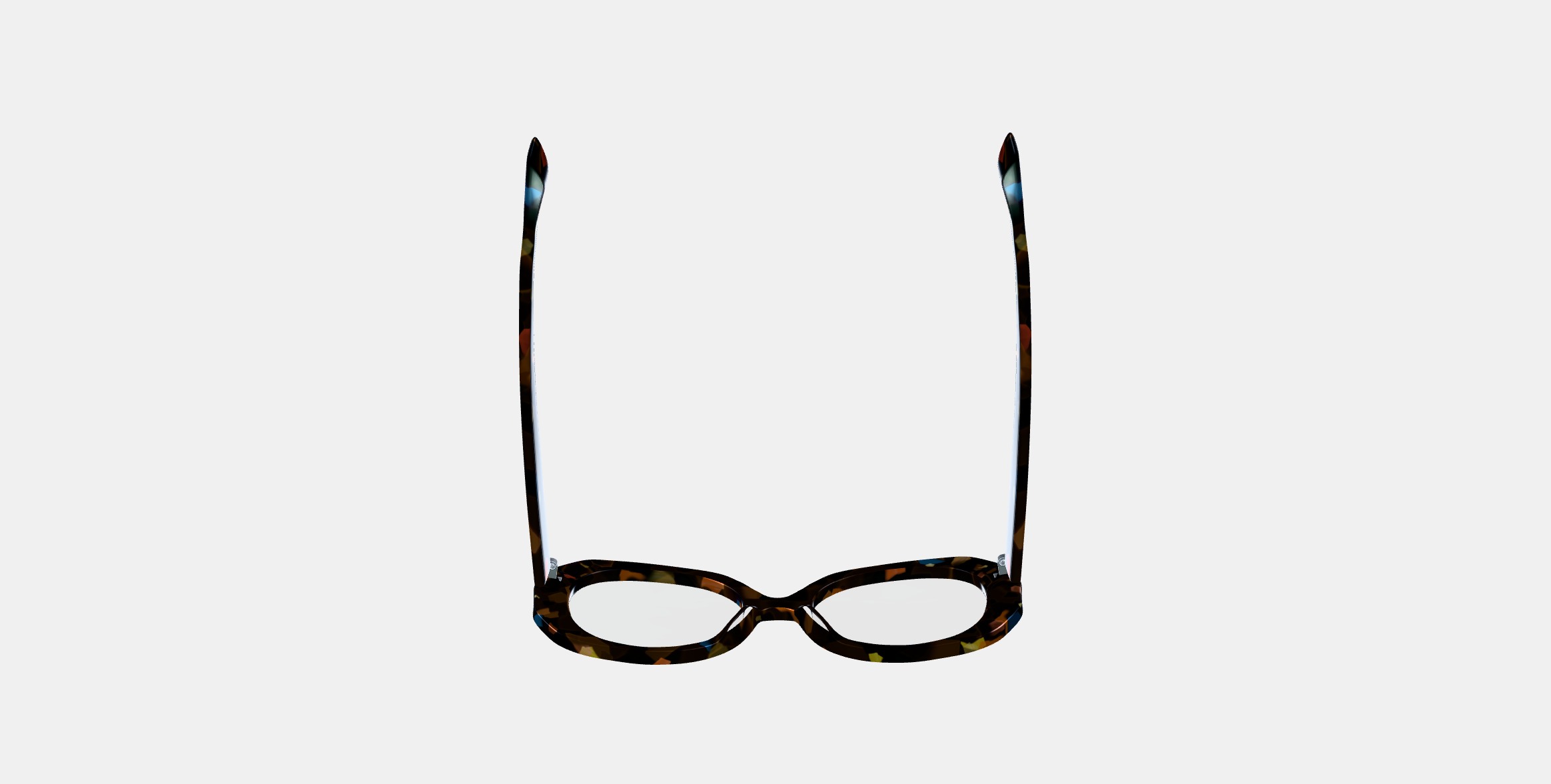 Rosetta Eyeglasses in Amalfi Tortoise 3D model_7