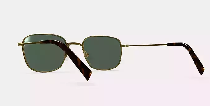 Blount Sunglasses in Polished Gold