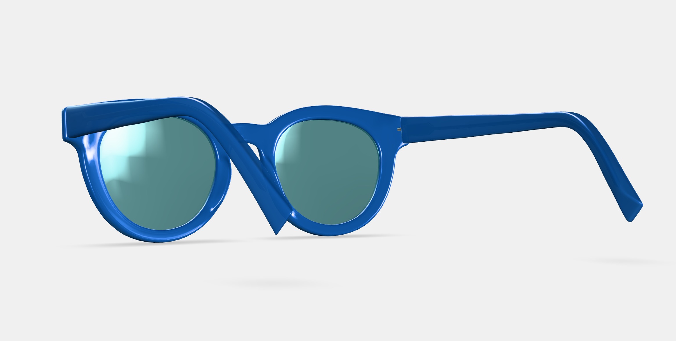 Naima Sunglasses in Twilight 3D model_2