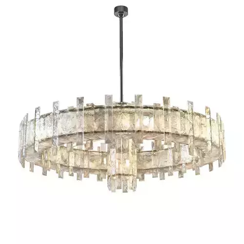 Modern Crystal Ring Chandelier
