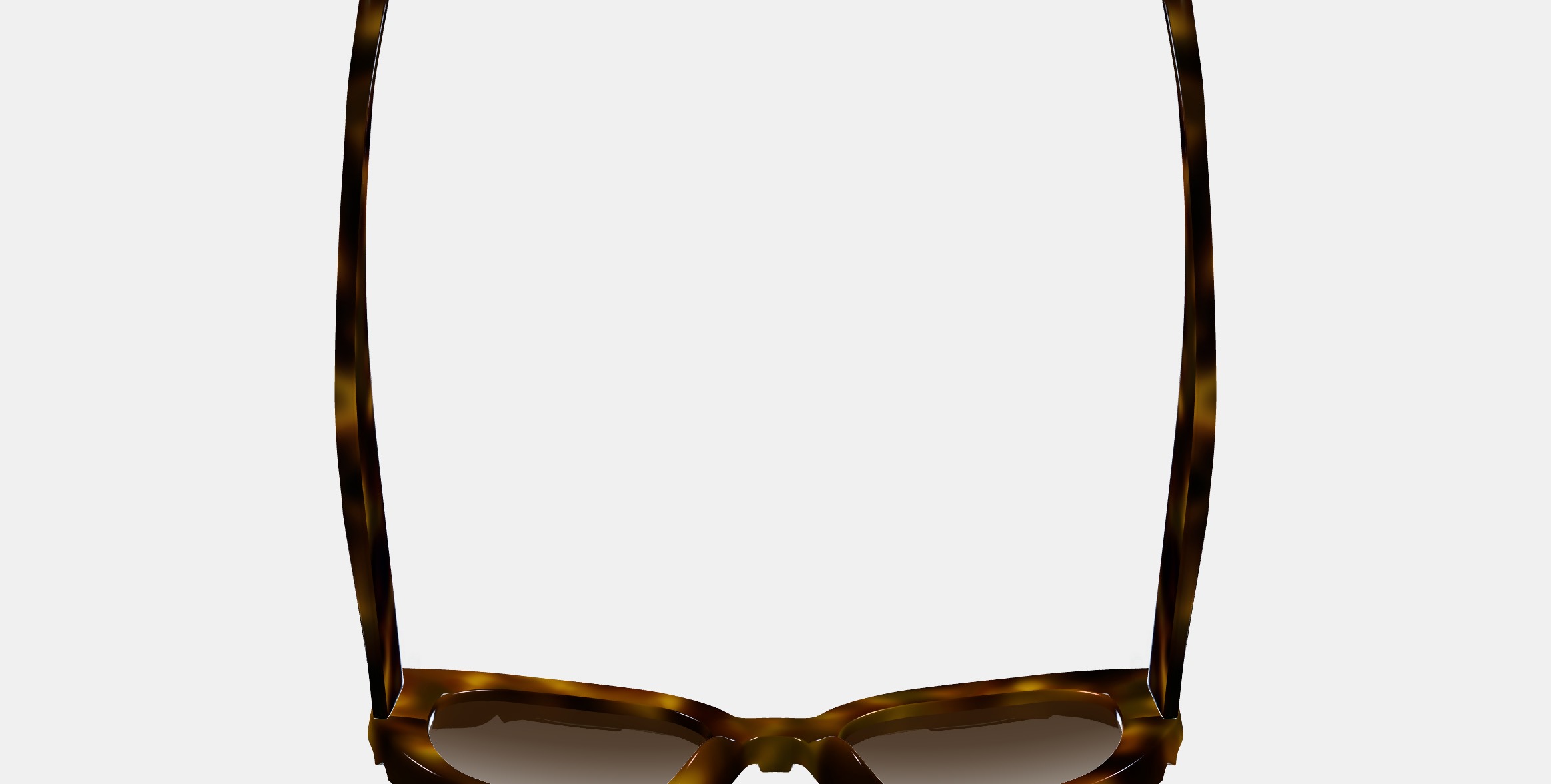 Maxine Sunglasses in Cognac Tortoise 3D model_7
