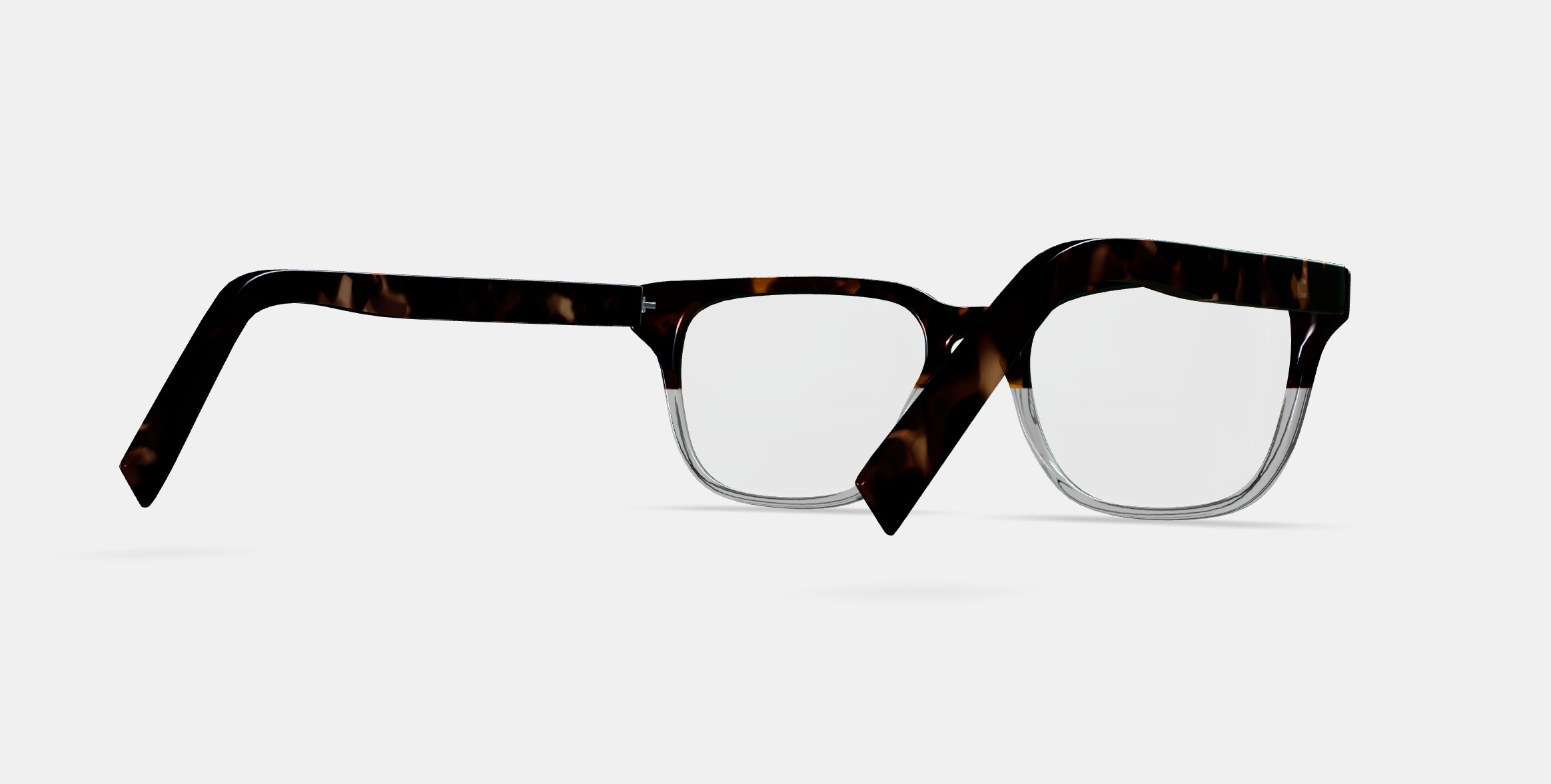 Burke Eyeglasses in Tennessee Whiskey 3D model_3