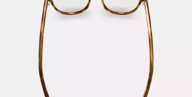 Butler Eyeglasses in Butterscotch Tortoise