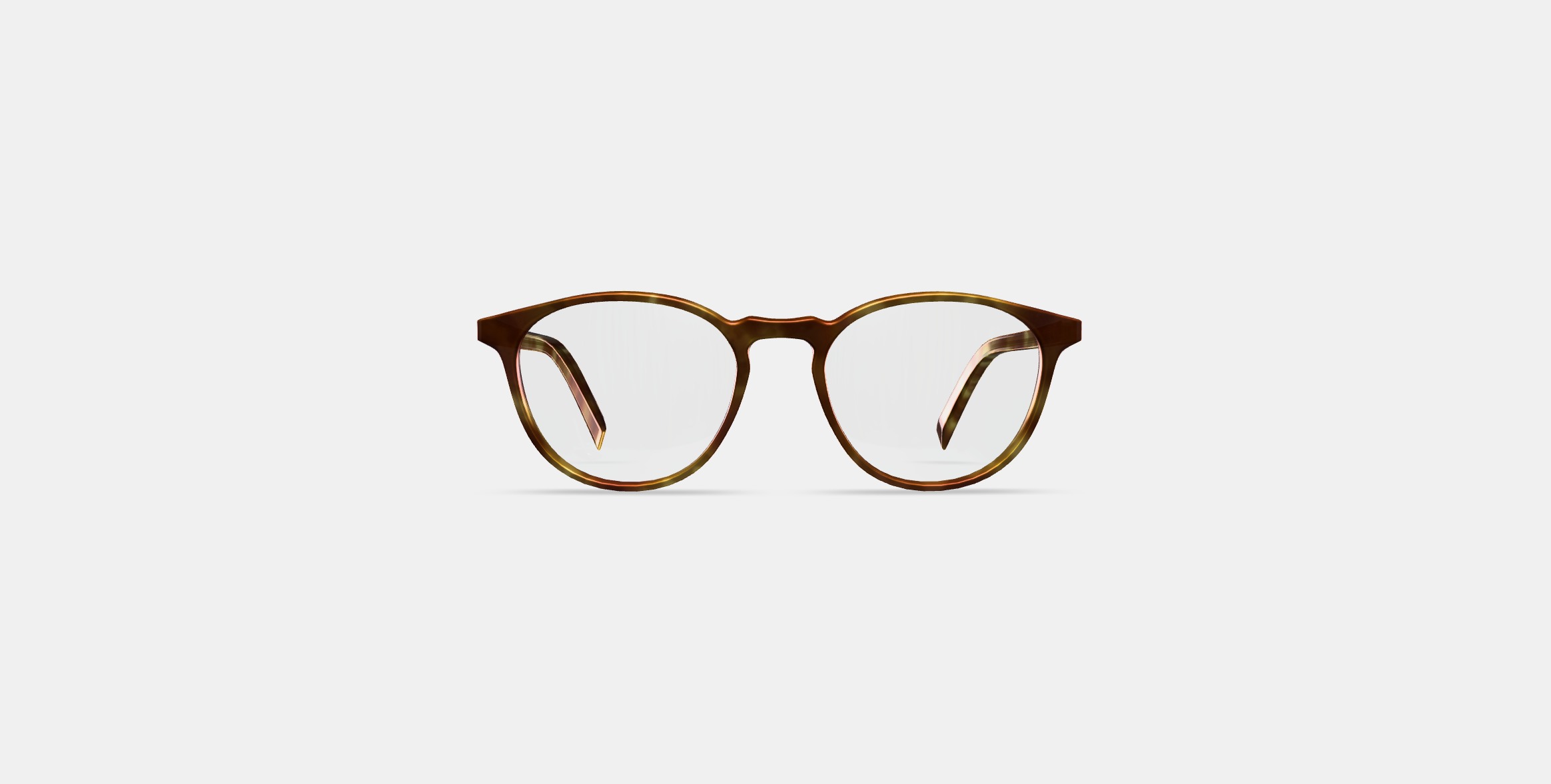 Butler Eyeglasses in Butterscotch Tortoise 3D model_10