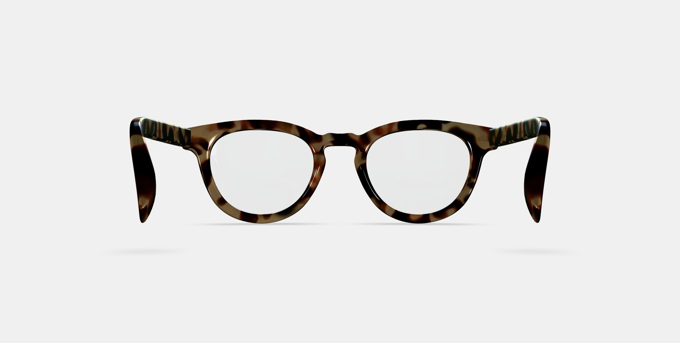Ainsley Eyeglasses in Marzipan Tortoise 3D model_15