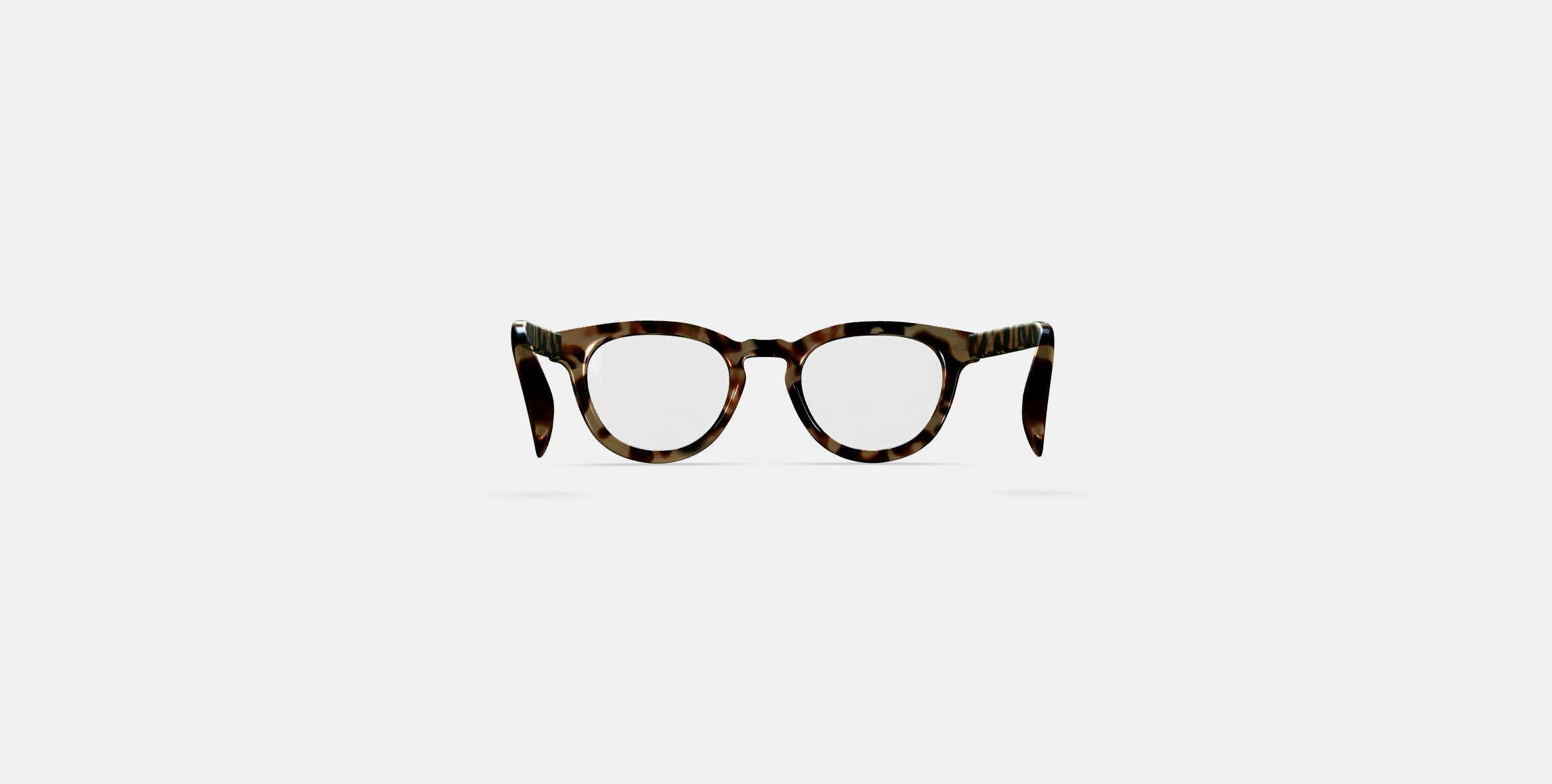 Ainsley Eyeglasses in Marzipan Tortoise 3D model_14