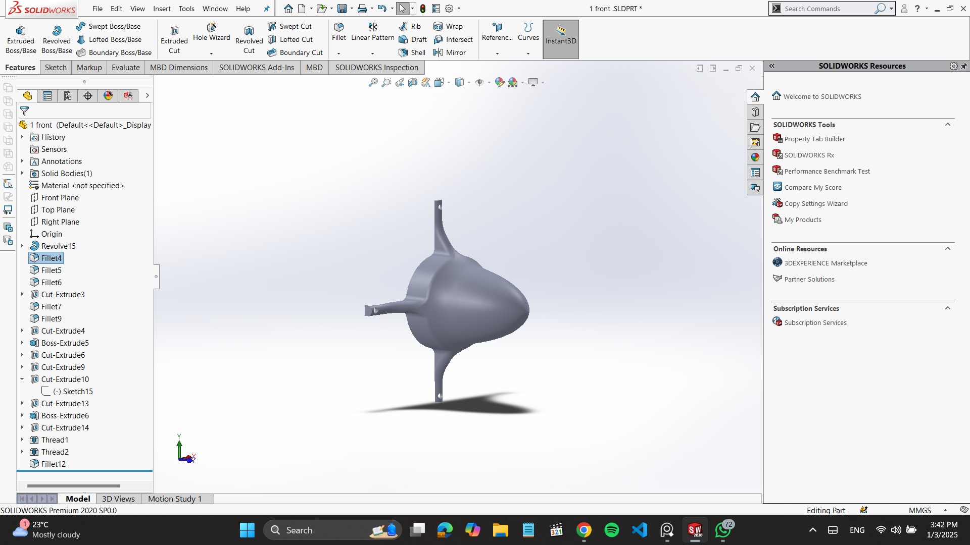 DJ Speaker Horn 60x40 Throat For Professional Audio Loudspeaker 3D print model_3