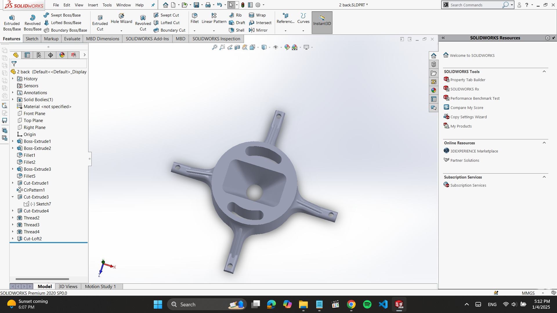 DJ Speaker Horn Coverage Throat For Professional Audio System 3D print model_5