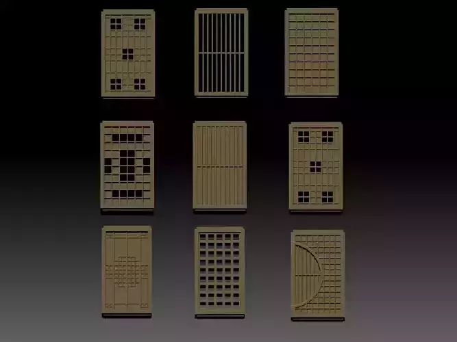  Sliding Doors 3D print model