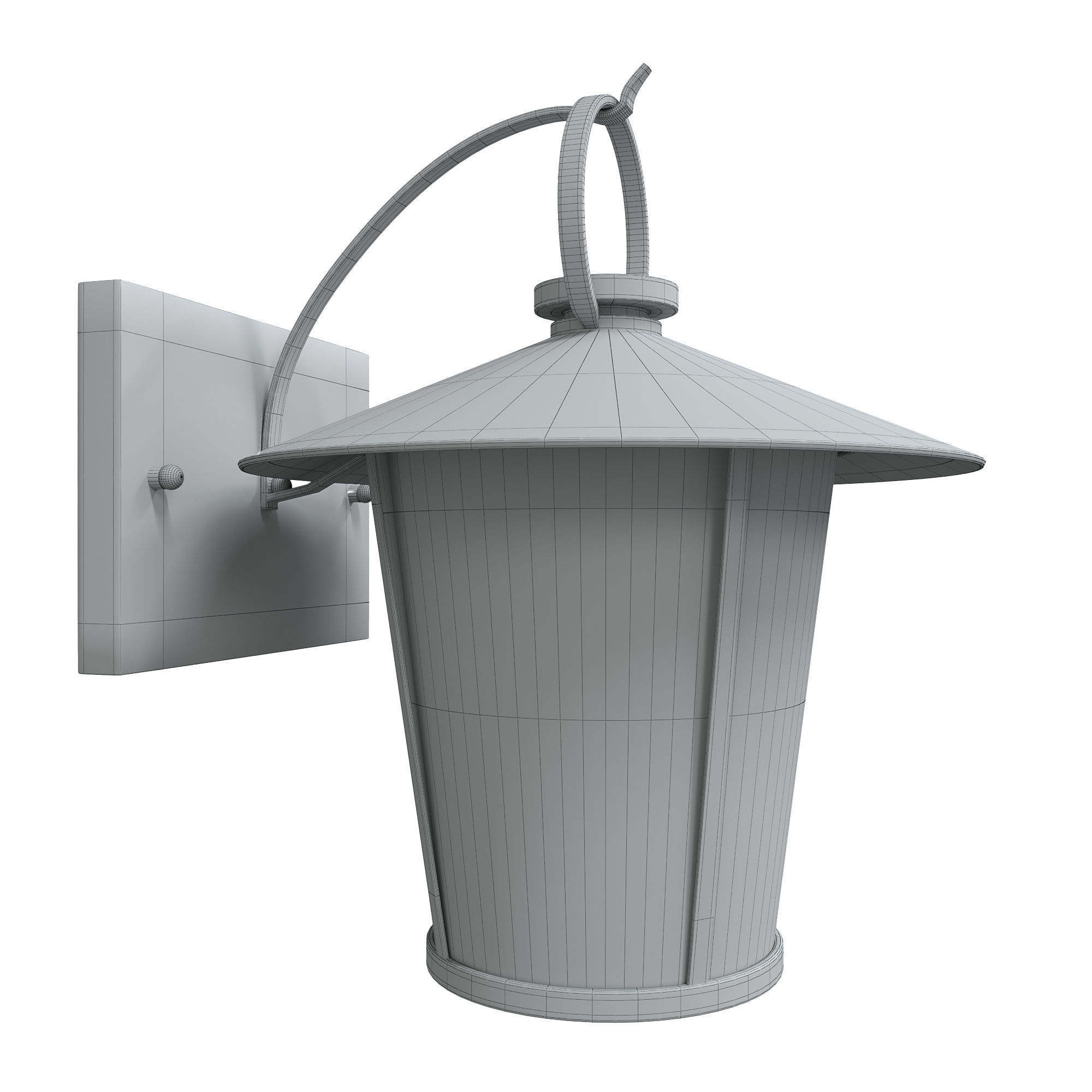 Crystorama Andover wall light 3D model_1