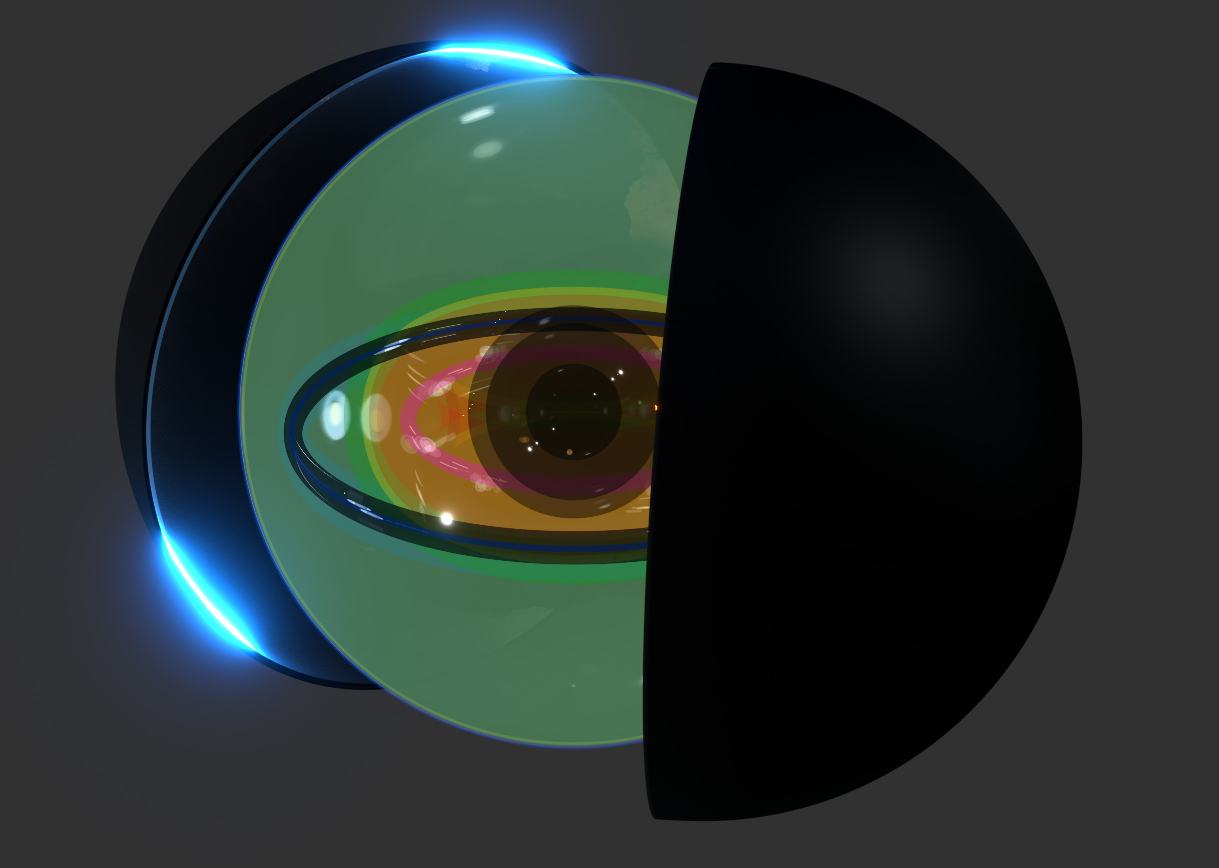 Concave Earth Model V4 by TRUEMODELOFTHEWORLD Free 3D model_2