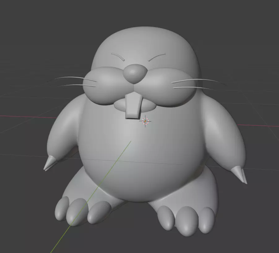 Monty Mole - Nintendo Mario Party 3D print model_0