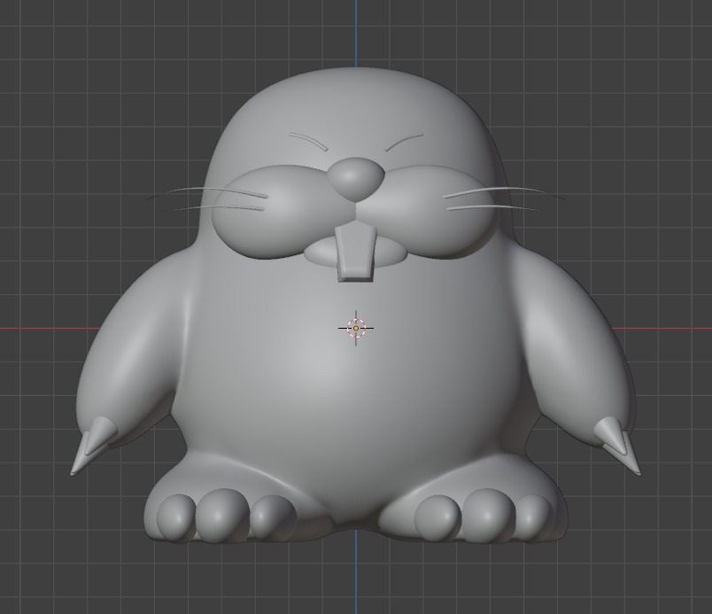 Monty Mole - Nintendo Mario Party 3D print model_1