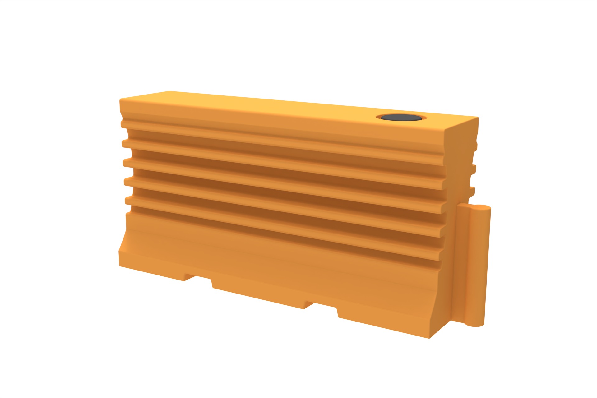 Road Barrier Set 3D print model_4